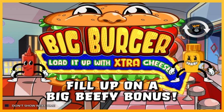 Big Burger Load it up with Xtra Cheese gaming machine for money, picture 1