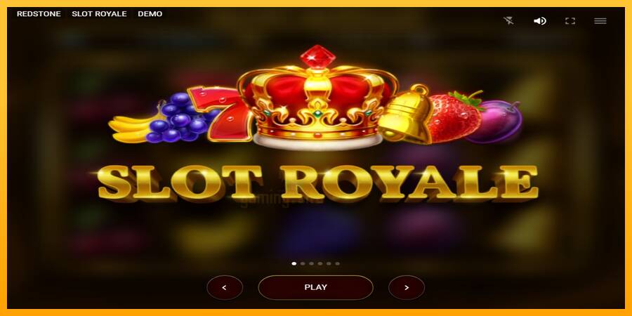 Slot Royale gaming machine for money, picture 1