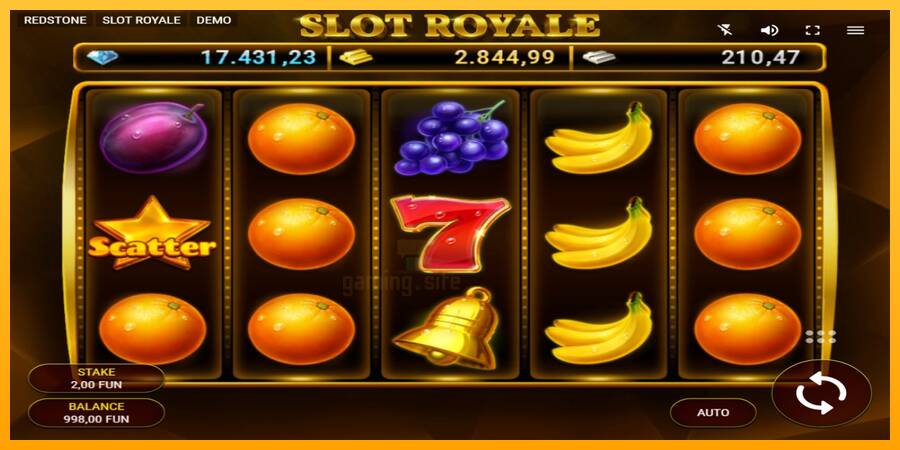 Slot Royale gaming machine for money, picture 2