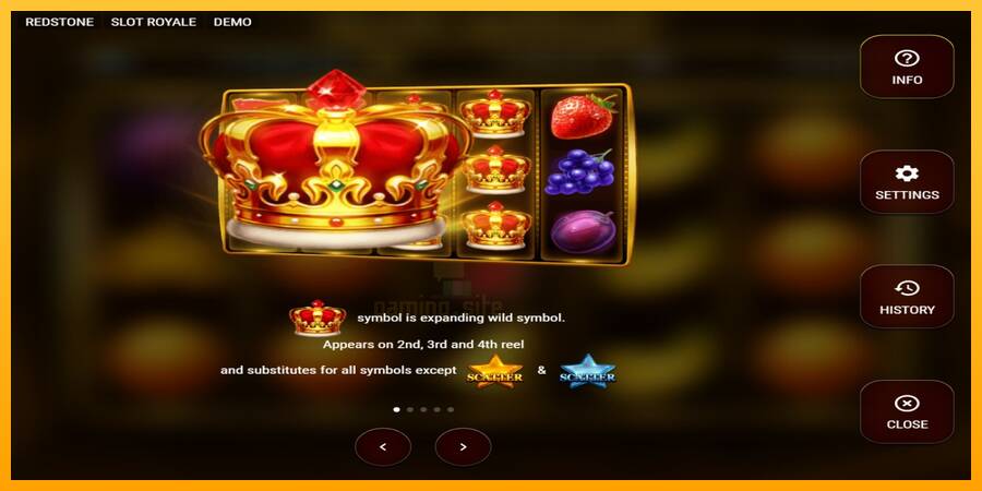 Slot Royale gaming machine for money, picture 4