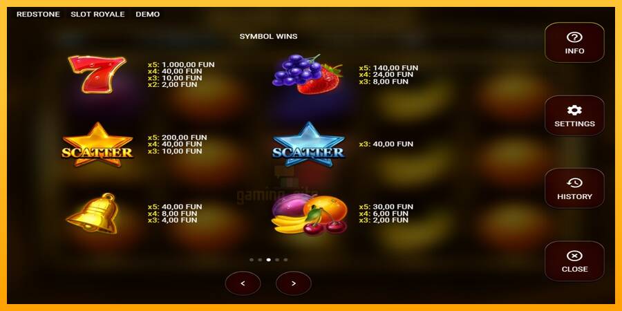 Slot Royale gaming machine for money, picture 6