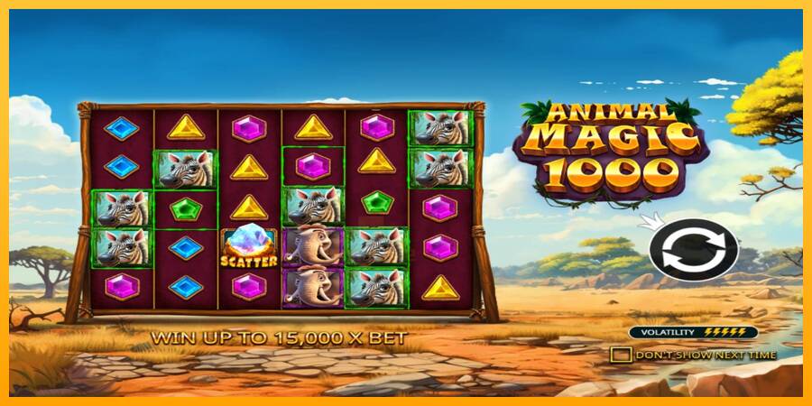 Animal Magic 1000 gaming machine for money, picture 1