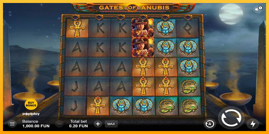 Gates of Anubis gaming machine for money, picture 2