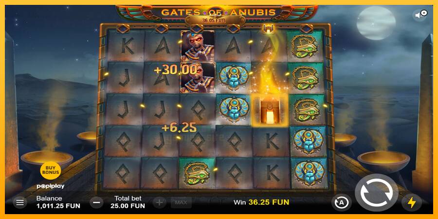 Gates of Anubis gaming machine for money, picture 3