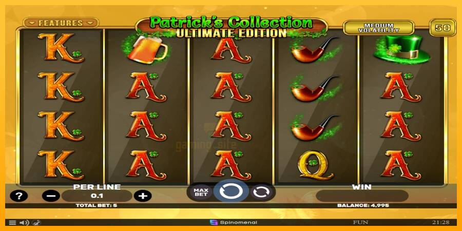 Patricks Collection - Ultimate Edition gaming machine for money, picture 2