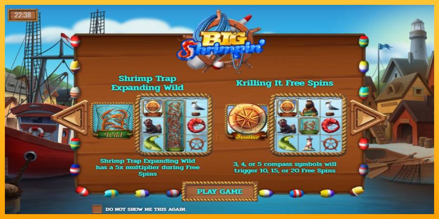 Big Shrimpin gaming machine for money, picture 1