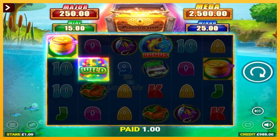 Plenty O Fish Jackpot King gaming machine for money, picture 3