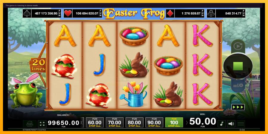 Easter Frog gaming machine for money, picture 2