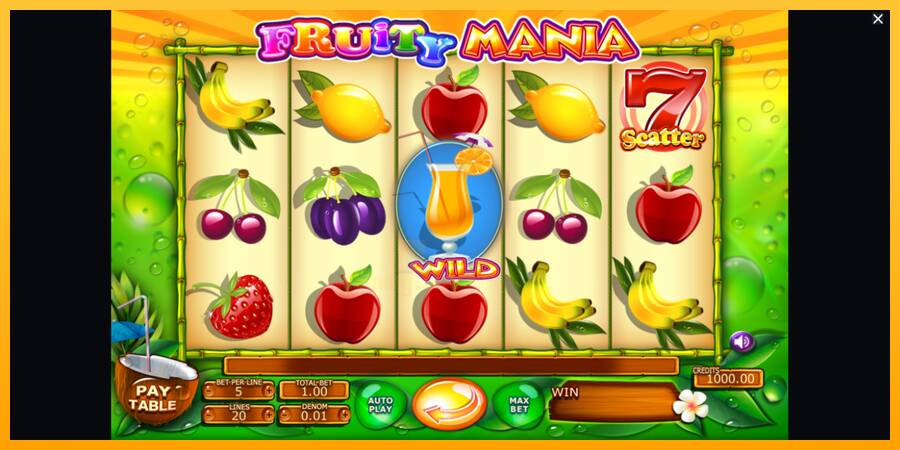 Fruity Mania gaming machine for money, picture 1