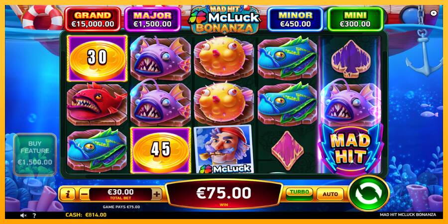 Mad Hit McLuck Bonanza gaming machine for money, picture 3