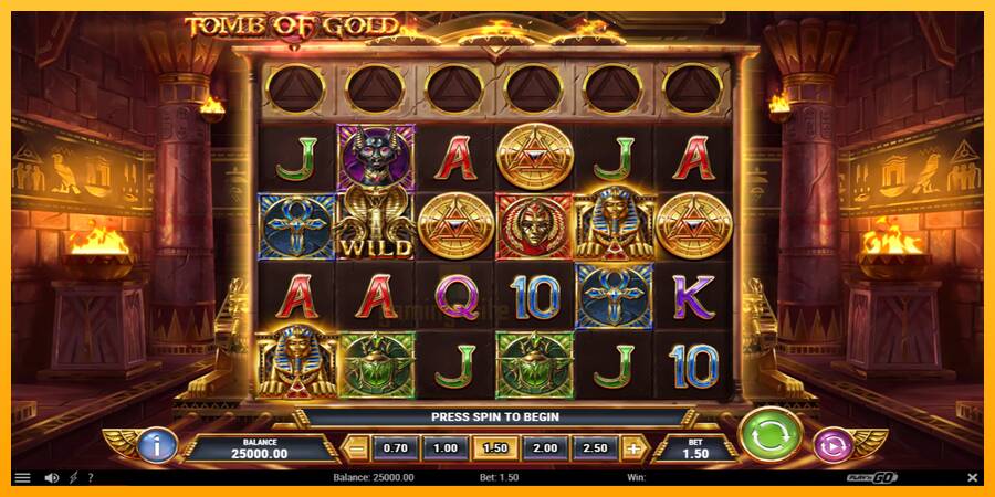 Tomb of Gold gaming machine for money, picture 2