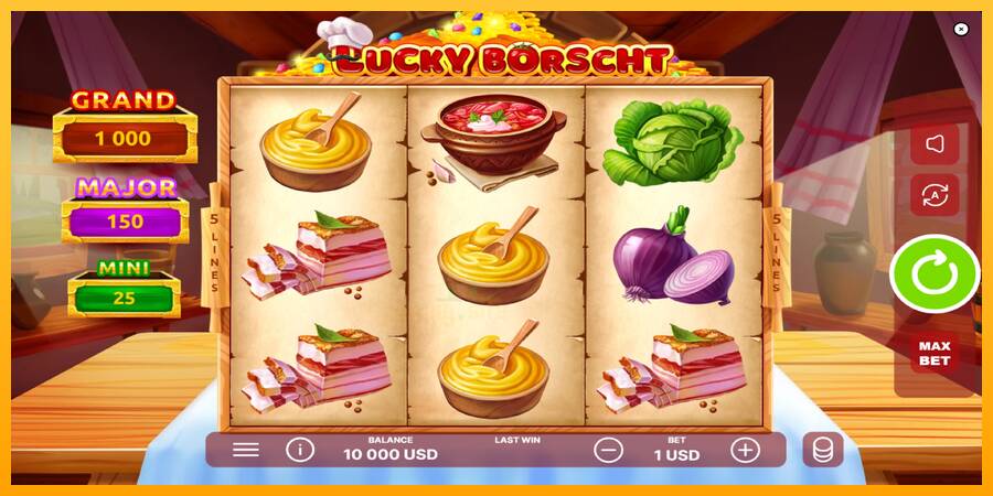 Lucky Borscht gaming machine for money, picture 2