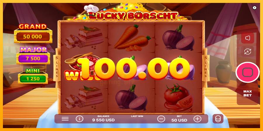 Lucky Borscht gaming machine for money, picture 3