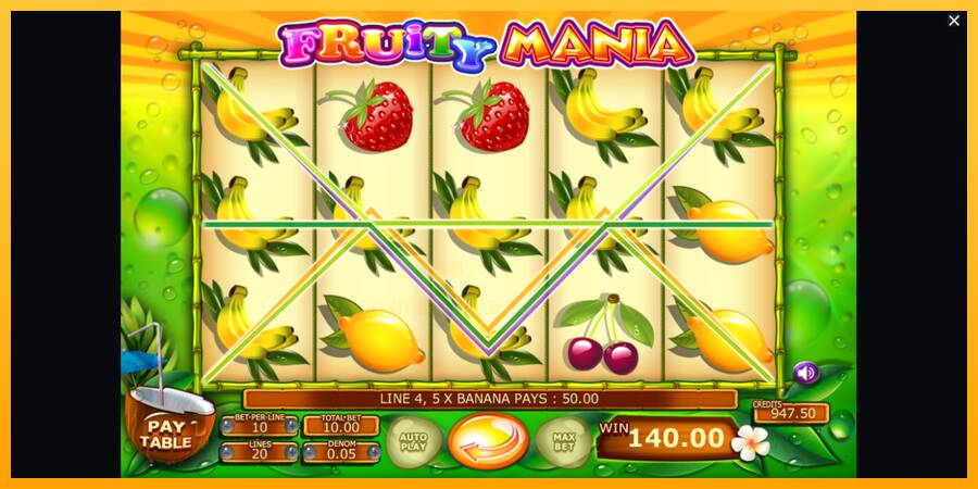 Fruity Mania gaming machine for money, picture 5