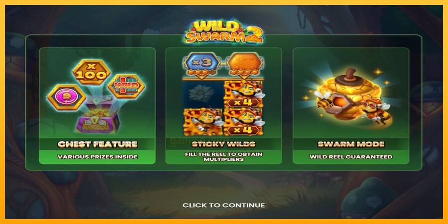 Wild Swarm 2 gaming machine for money, picture 1