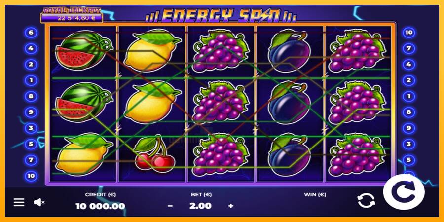 Energy Respin gaming machine for money, picture 1