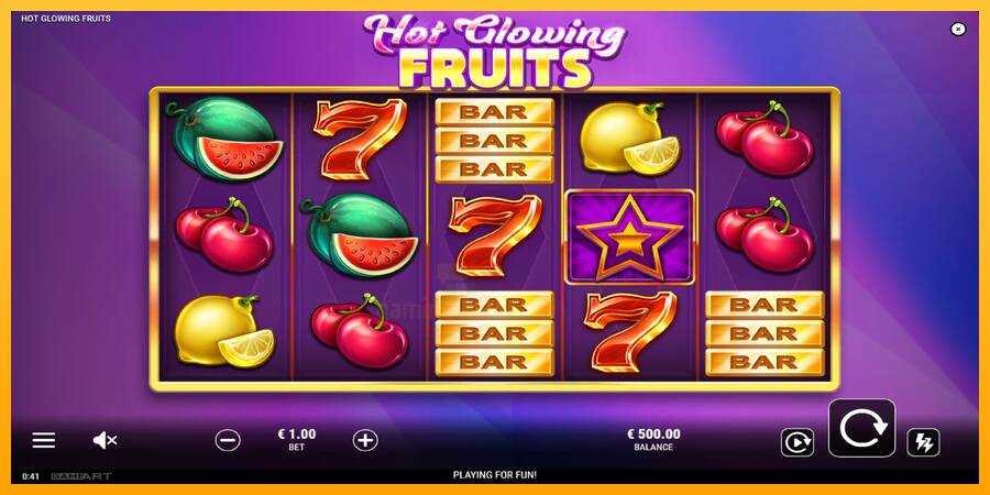 Hot Glowing Fruits gaming machine for money, picture 2