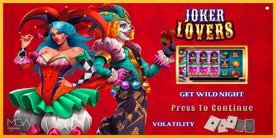 Jokers Lovers gaming machine for money, picture 1