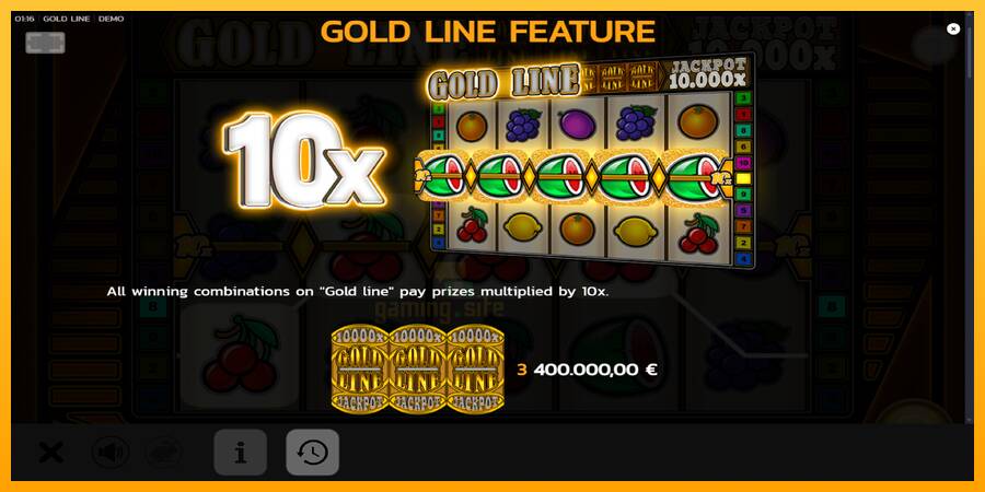 Gold Line gaming machine for money, picture 5