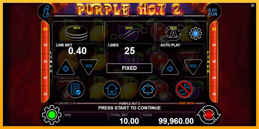 Purple Hot 2 gaming machine for money, picture 7