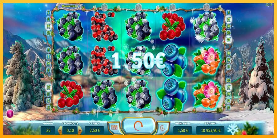 Winterberries gaming machine for money, picture 3