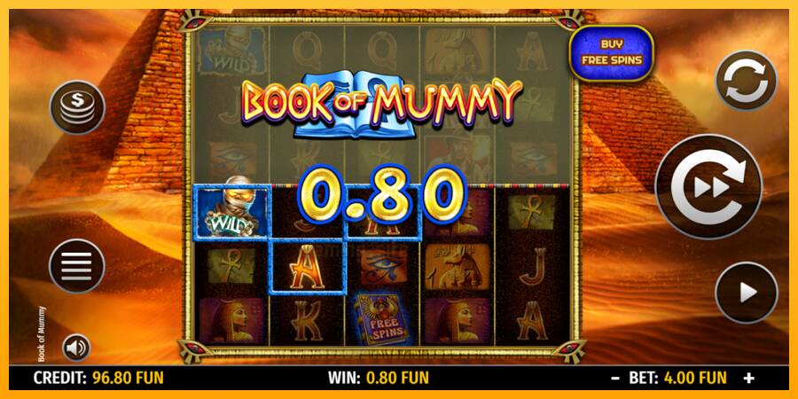 Book of Mummy gaming machine for money, picture 3