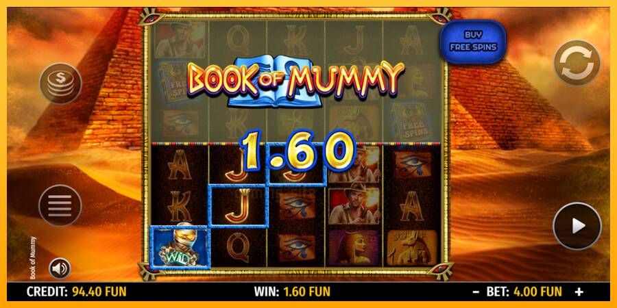 Book of Mummy gaming machine for money, picture 4