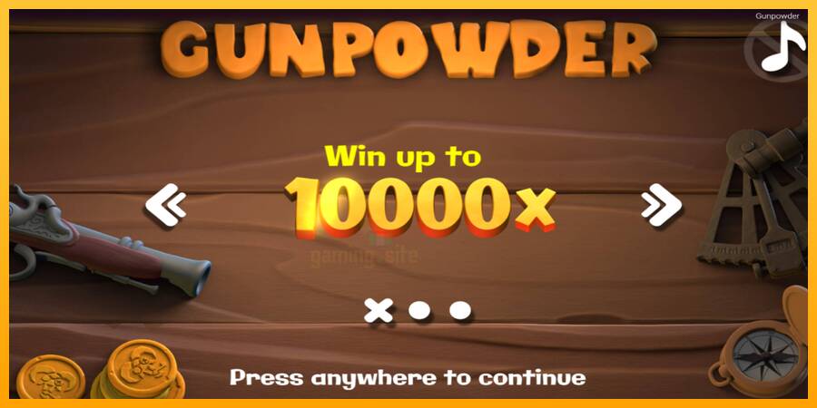 Gunpowder gaming machine for money, picture 1