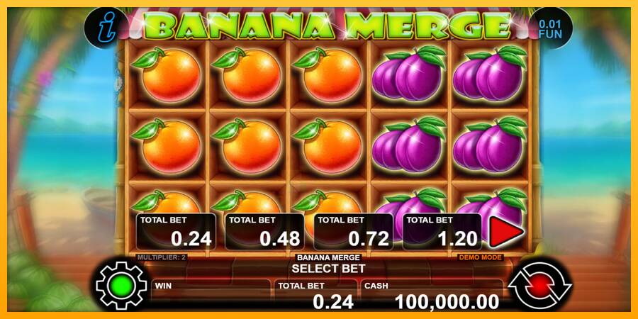 Banana Merge gaming machine for money, picture 1