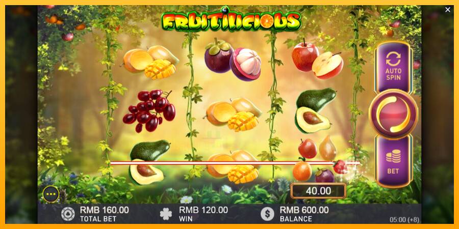 Fruitilicious gaming machine for money, picture 4