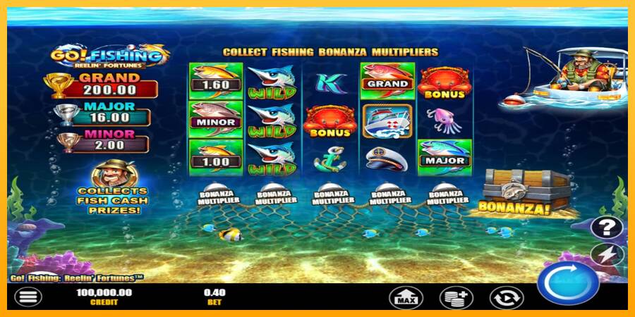 Go! Fishing: Reelin Fortunes gaming machine for money, picture 2