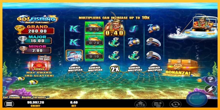 Go! Fishing: Reelin Fortunes gaming machine for money, picture 3