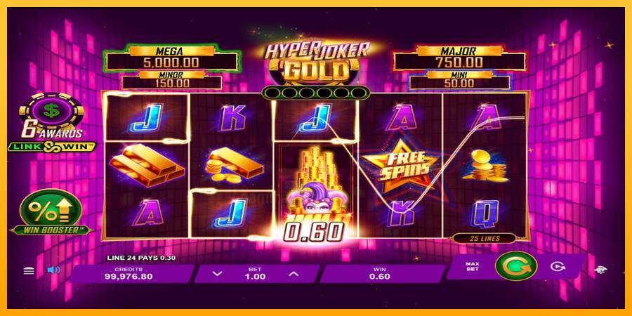 Hyper Joker Gold gaming machine for money, picture 4