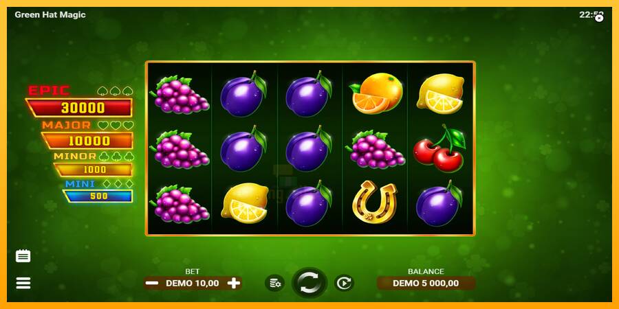 Green Hat Magic gaming machine for money, picture 2