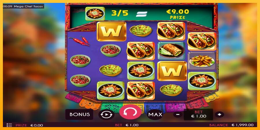 Chef de Tacos gaming machine for money, picture 2