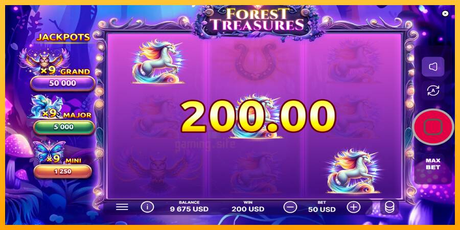 Forest Treasures gaming machine for money, picture 4