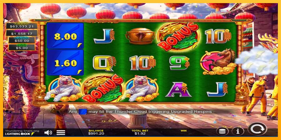 Thundering Shenlong gaming machine for money, picture 4