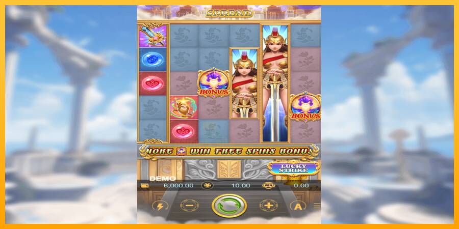 Athena Lucky Spread gaming machine for money, picture 2