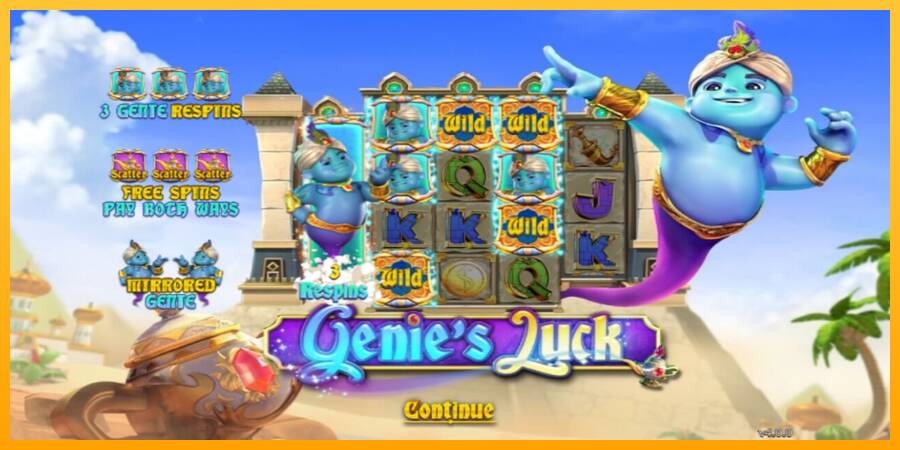 Genie’s Luck gaming machine for money, picture 1