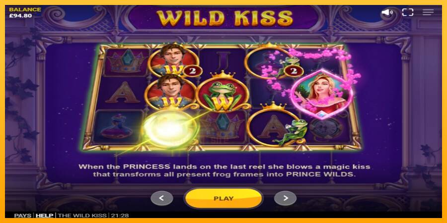 The Wild Kiss gaming machine for money, picture 5