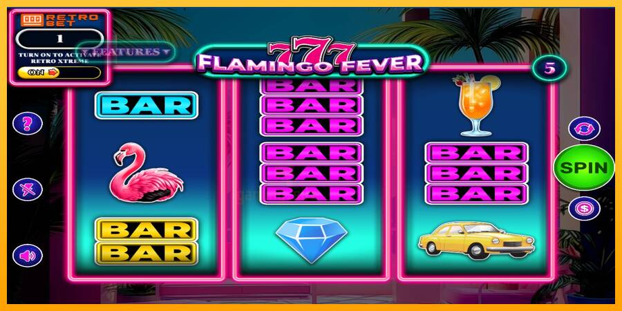 777 - Flamingo Fever gaming machine for money, picture 1