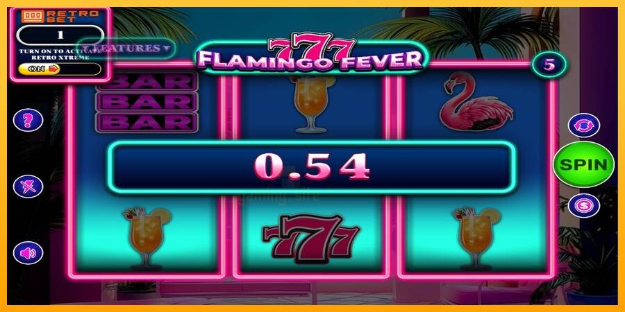 777 - Flamingo Fever gaming machine for money, picture 2