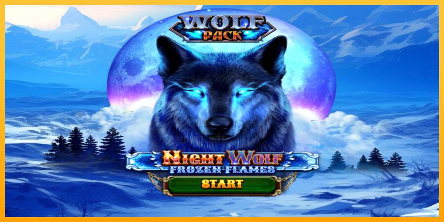 Night Wolf - Frozen Flames gaming machine for money, picture 1