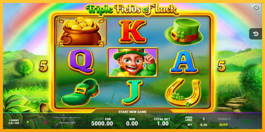 Triple Fields of Luck gaming machine for money, picture 1