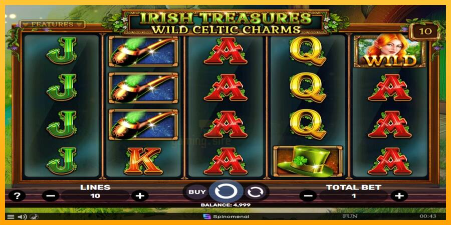 Irish Treasures - Wild Celtic Charms gaming machine for money, picture 2