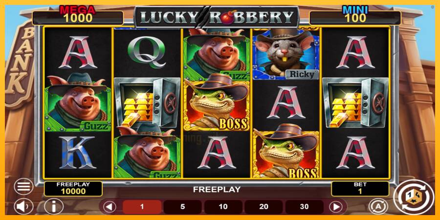 Lucky Robbery gaming machine for money, picture 2