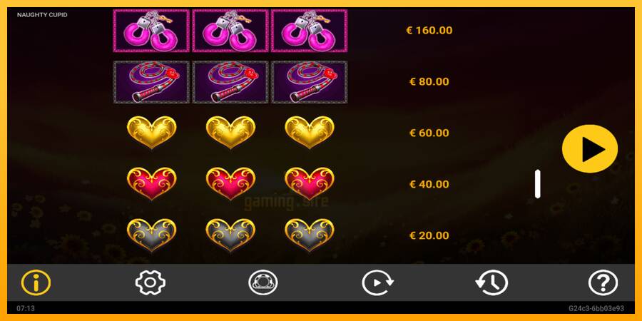 Naughty Cupid gaming machine for money, picture 5