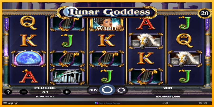 Lunar Goddess gaming machine for money, picture 2