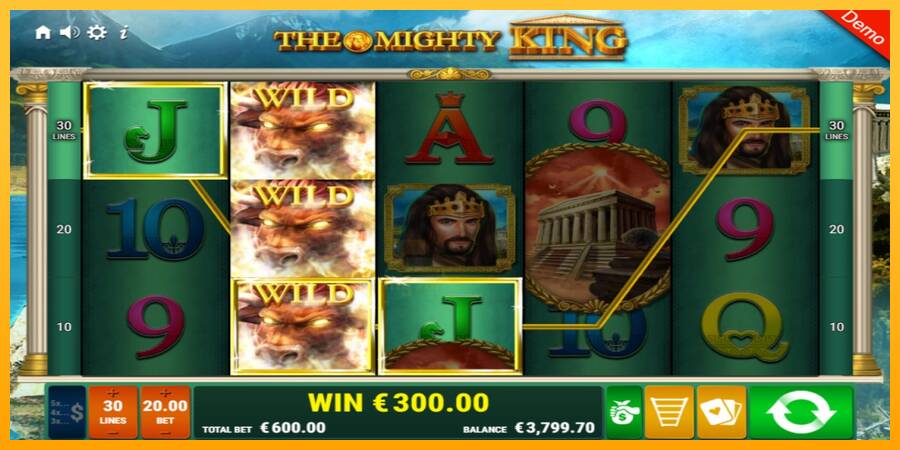 The Mighty King gaming machine for money, picture 3