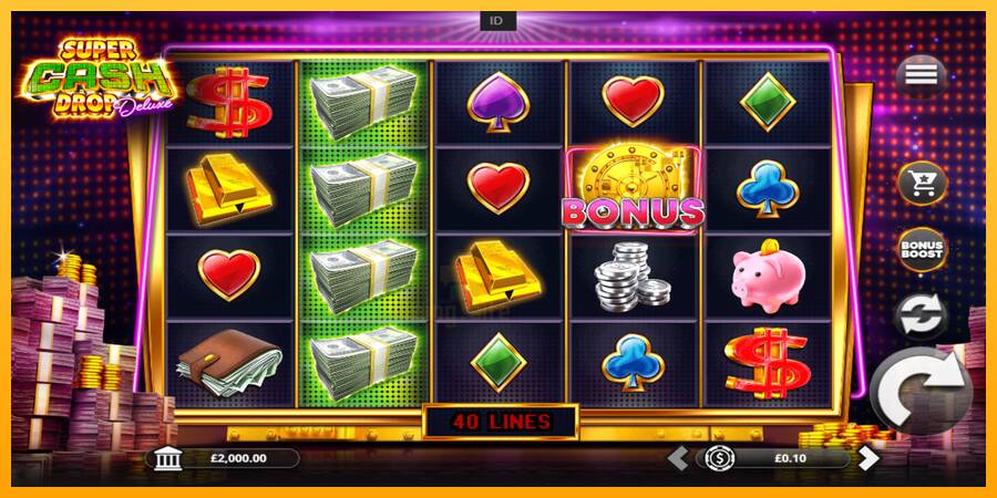 Super Cash Drop Deluxe gaming machine for money, picture 2